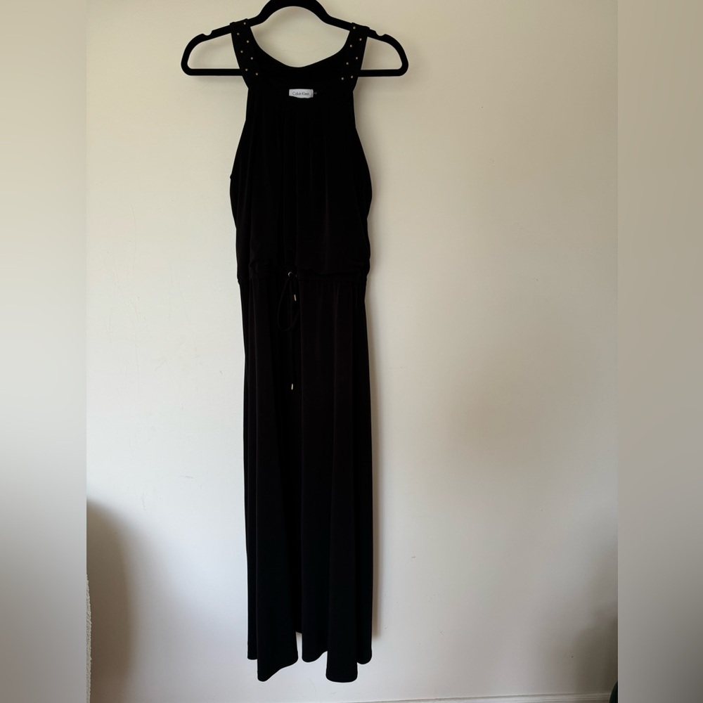 Calvin Klein Black Maxi Dress